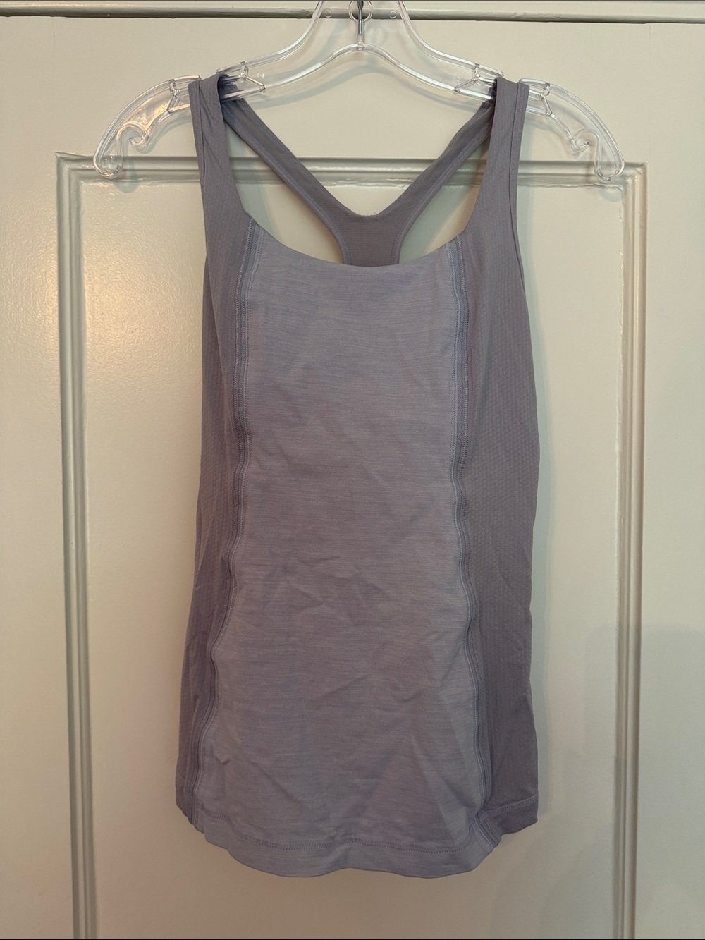 lululemon athletica Lavender Racerback Tank built in bra